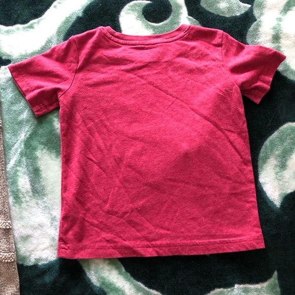 Adorable toddler boys red Dinosaur Graphic T-Shirt - Picture 5 of 5